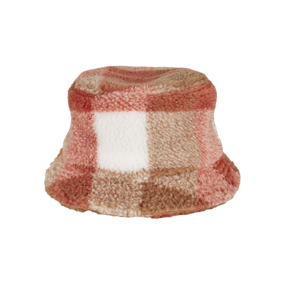 Urban Classics - Sherpa Check Chapeau de seau - Multicolore
